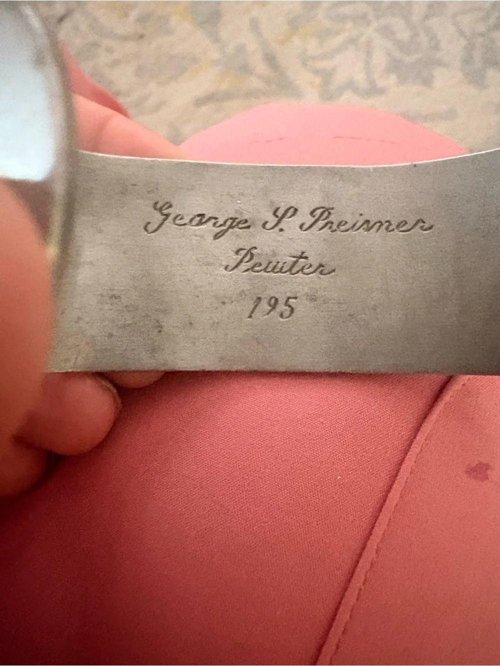 vintage Salisbury Pewter 